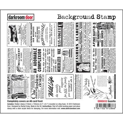 Darkroom Door - Background Stamp - Gazette