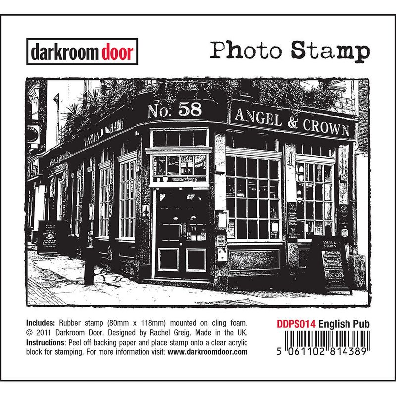 Darkroom Door - Photo Stamp - English Pub