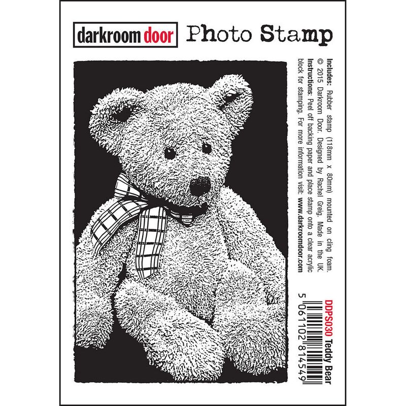 Darkroom Door - Photo Stamp - Teddy Bear