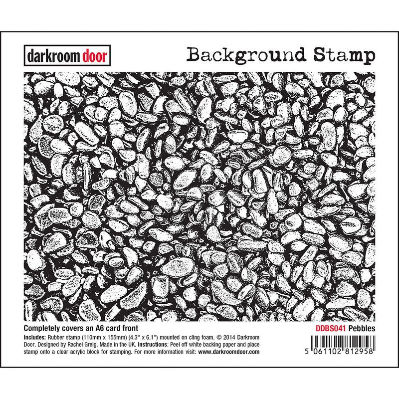 Darkroom Door - Background Stamp - Pebbles
