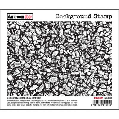 Darkroom Door - Background Stamp - Pebbles