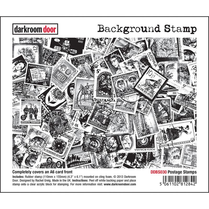 Darkroom Door - Background Stamp - Postage Stamps