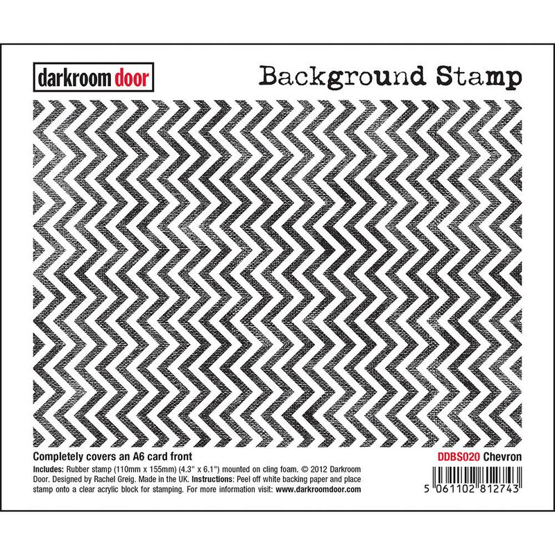 Darkroom Door - Background Stamp - Chevron