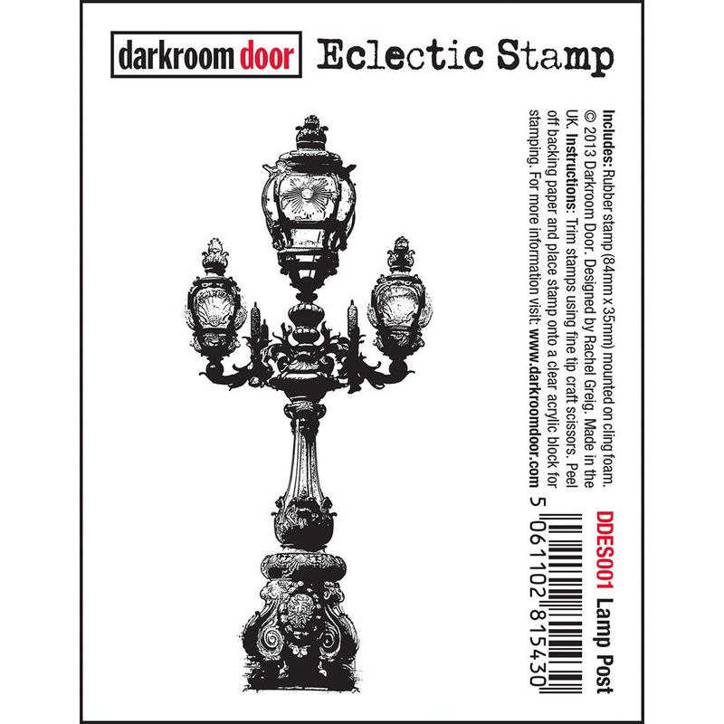 Darkroom Door - Eclectic Stamp - Lamp Post