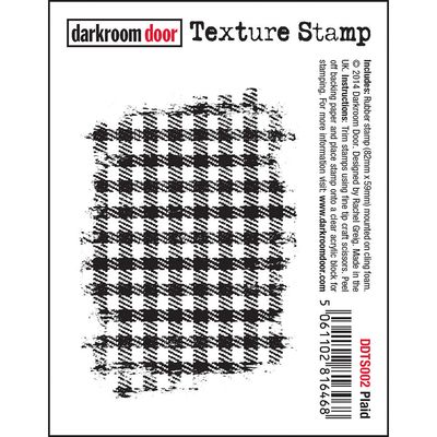 Darkroom Door - Texture Stamp - Plaid