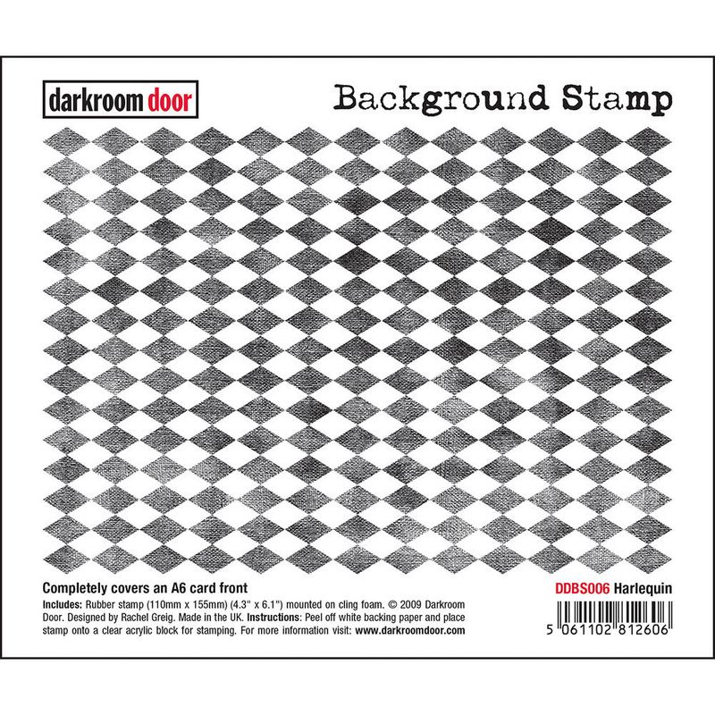 Darkroom Door - Background Stamp - Harlequin