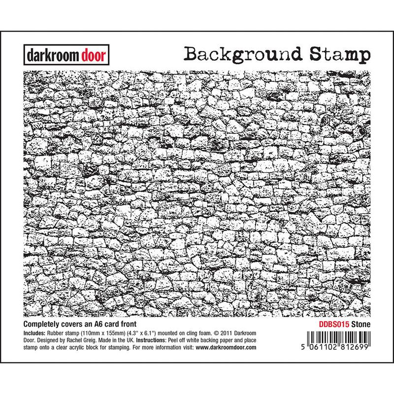 Darkroom Door - Background Stamp - Stone