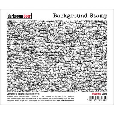 Darkroom Door - Background Stamp - Stone