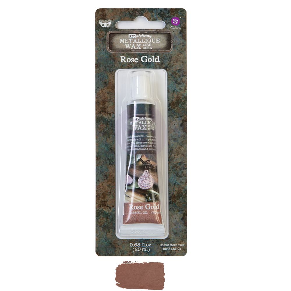 Prima Marketing - Art Alchemy - Rose Gold - Metallique Wax by Finnabair 