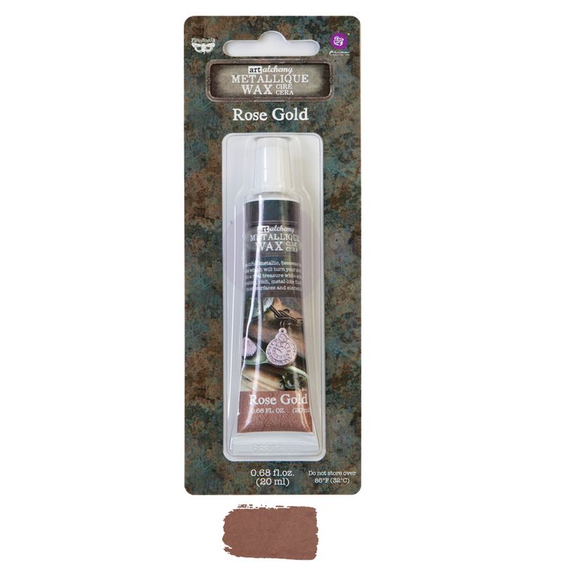 Prima Marketing - Art Alchemy - Rose Gold - Metallique Wax by Finnabair 