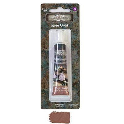 Prima Marketing - Art Alchemy - Rose Gold - Metallique Wax by Finnabair 