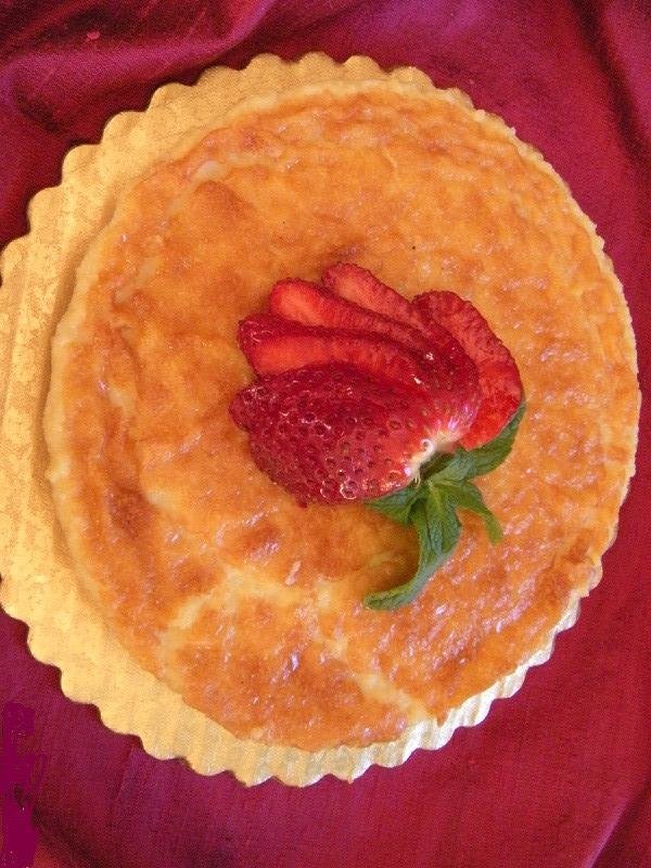 French Egg Custard Tart