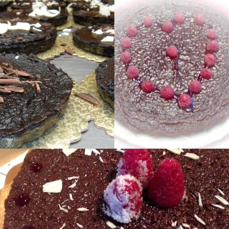 DJs Decadent Chocolate Custard Tart