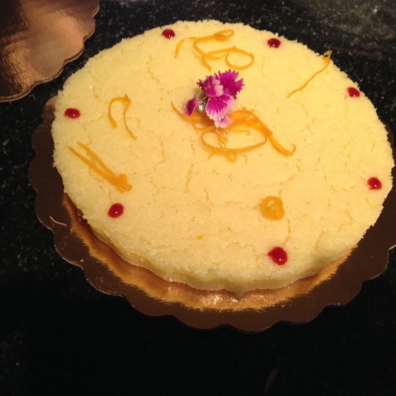 Extreme Lemon Custard Tart