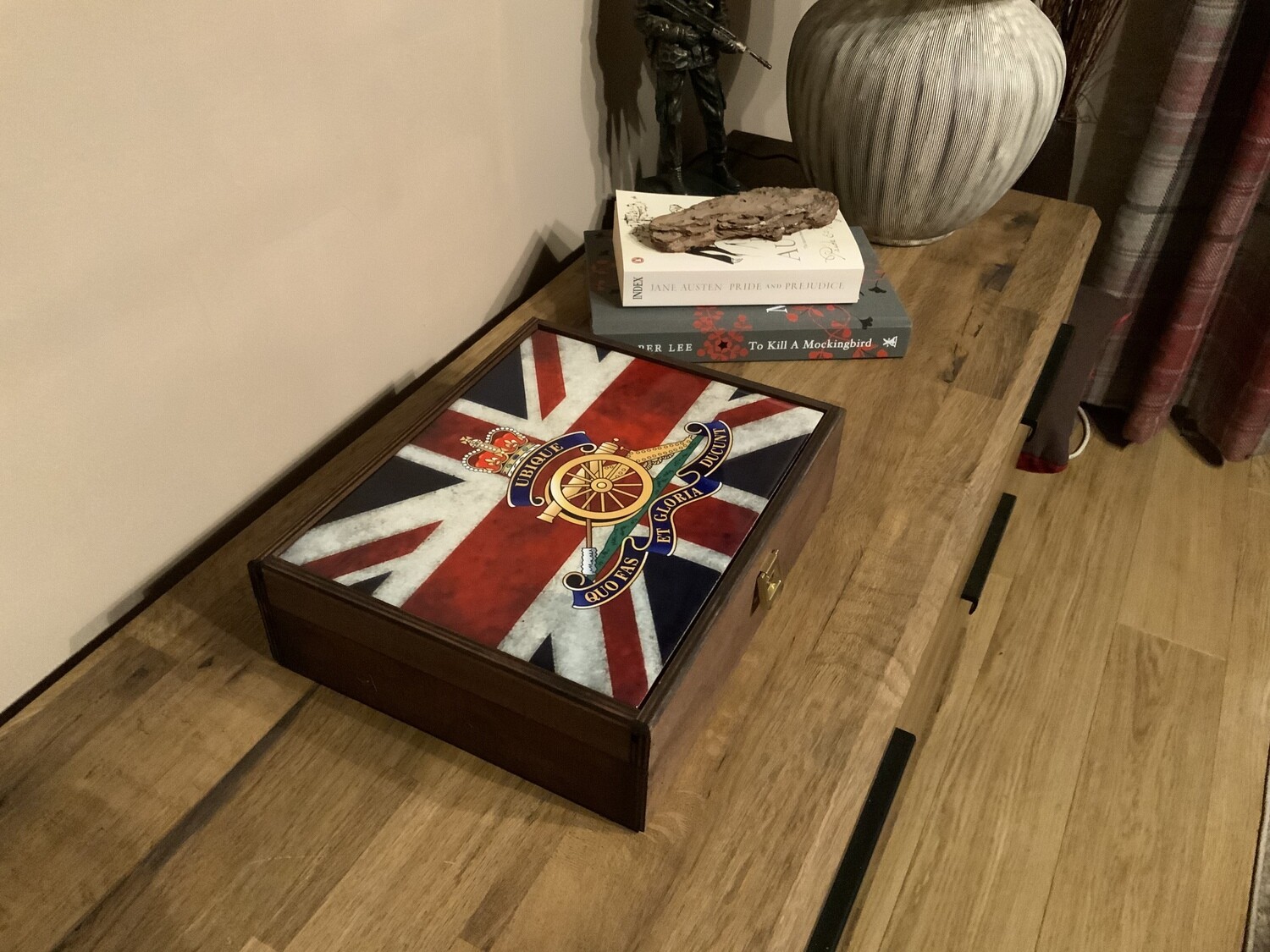 Royal Artillery Regiment, RA Premium Medals Box. Makes the perfect Gift!
