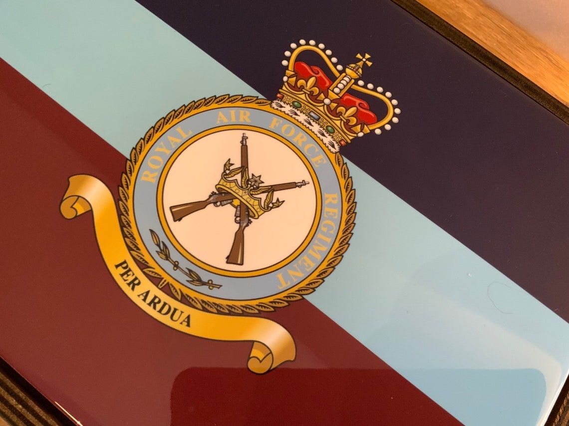 RAF Regiment, Premium Military Medals Box, Great Military Keepsake Box