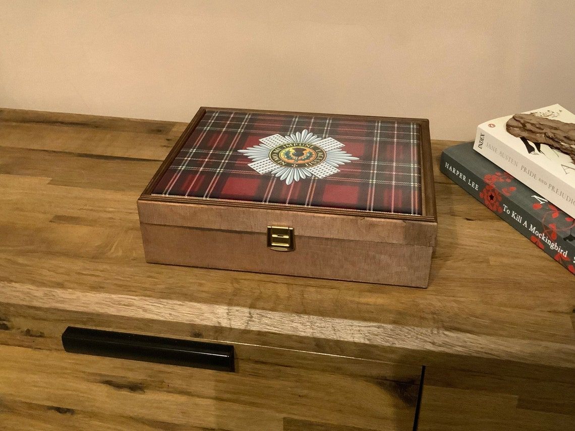 Scots Guards Regimental Premium Medals Box, Makes the prefect Gift