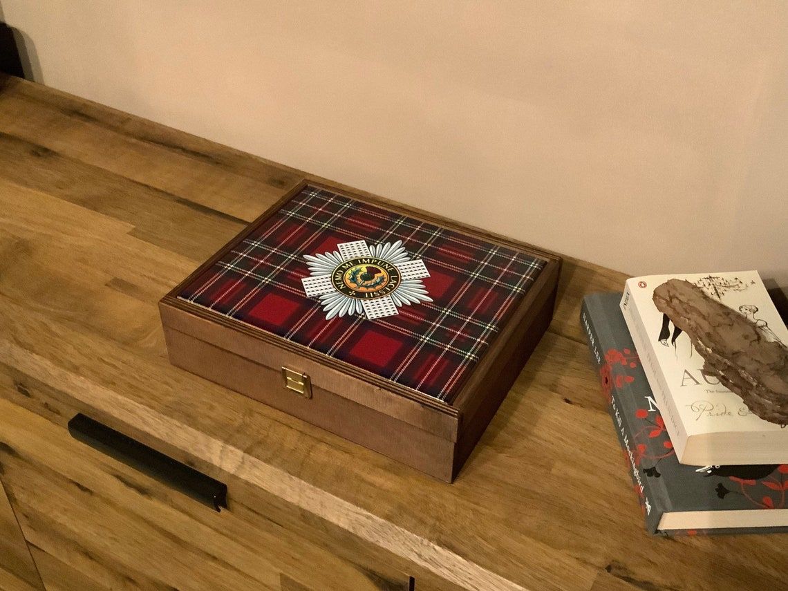Scots Guards Regimental Premium Medals Box, Makes the prefect Gift