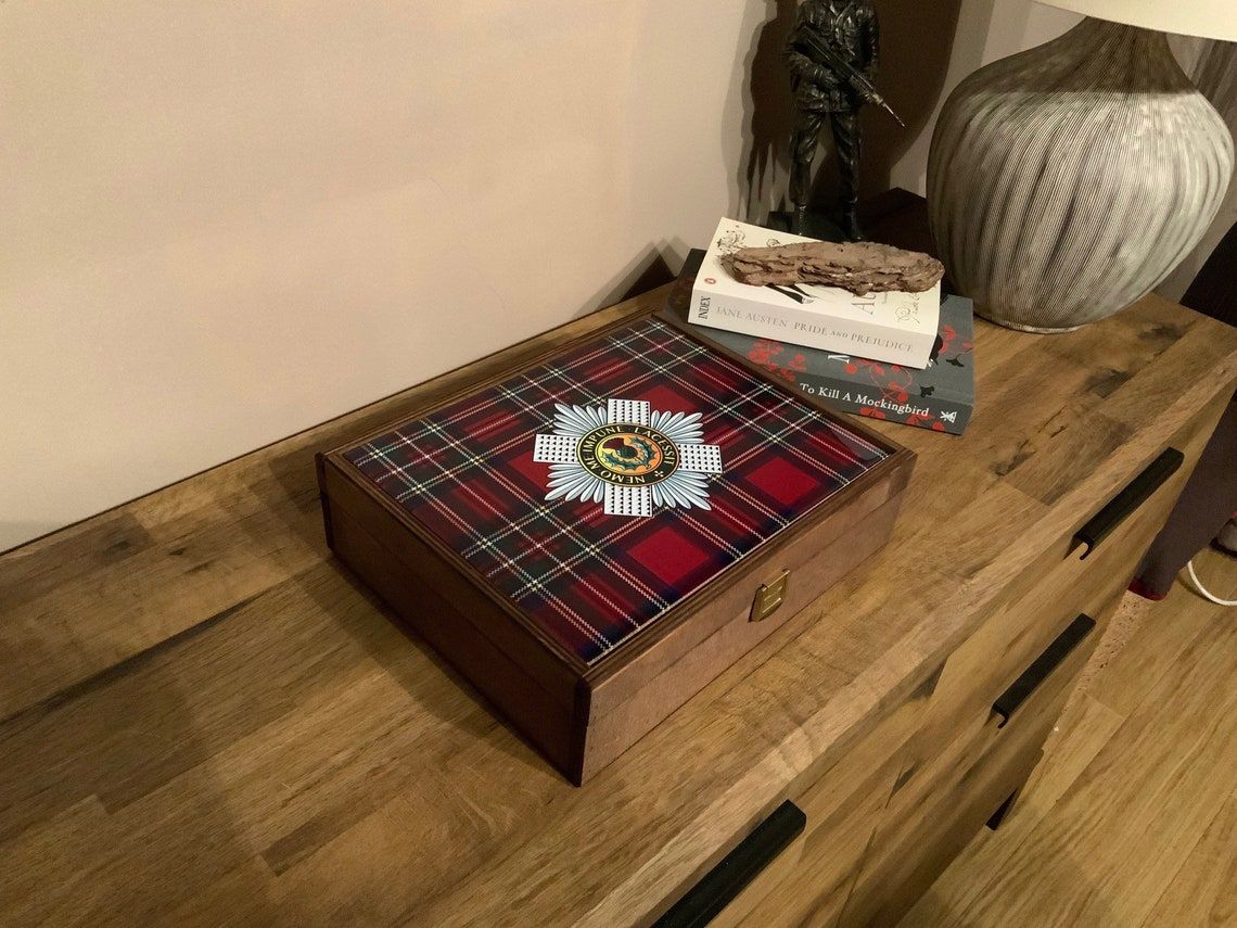 Scots Guards Regimental Premium Medals Box, Makes the prefect Gift