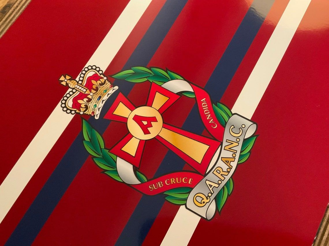 Queen Alexandra’s Royal Army Nursing Corps. QARANC  Military Medals Box,