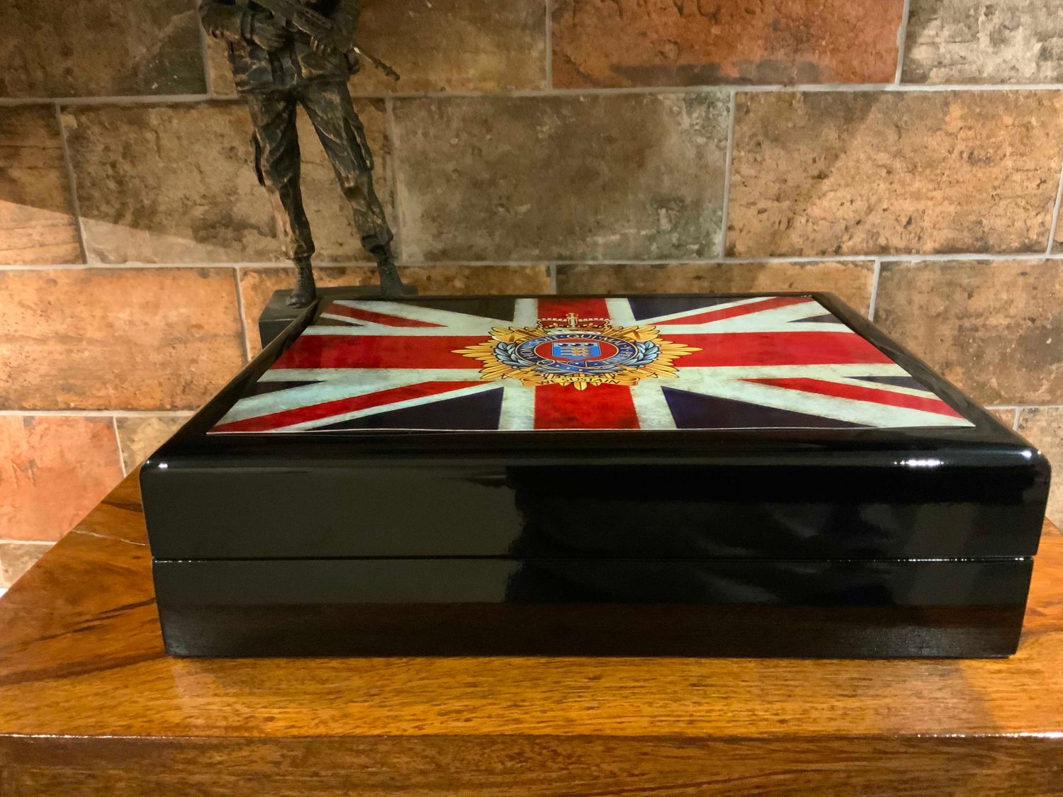 Royal Logistics Corps RLC Premium Military Medals Box.