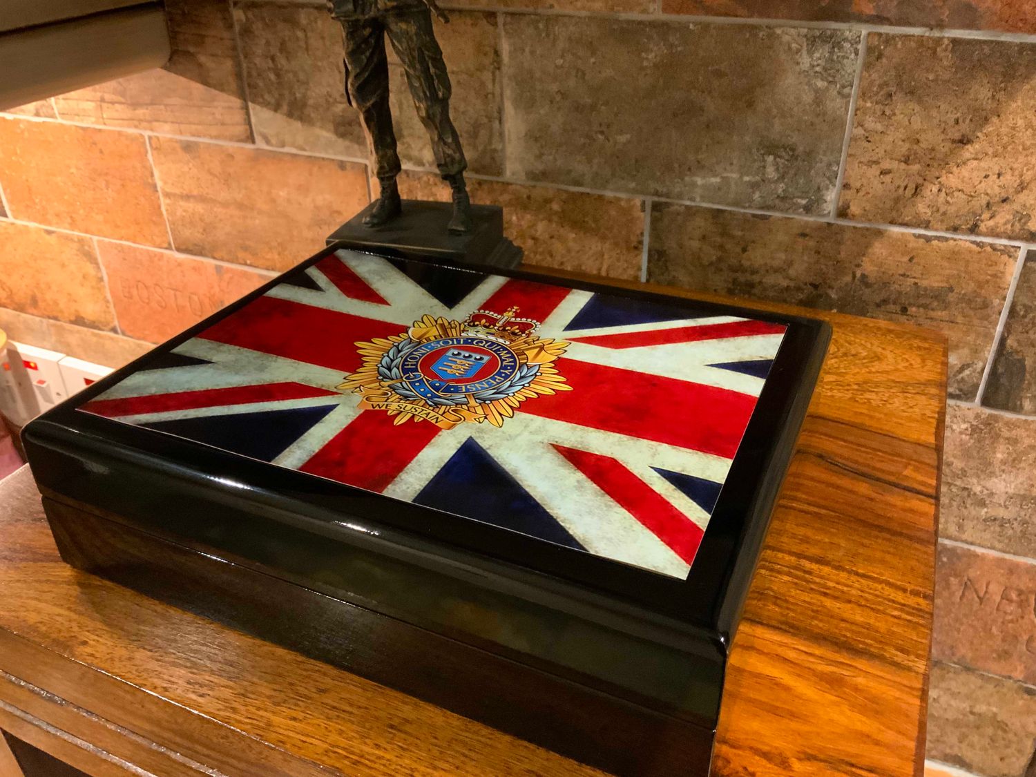 Royal Logistics Corps RLC Premium Military Medals Box.