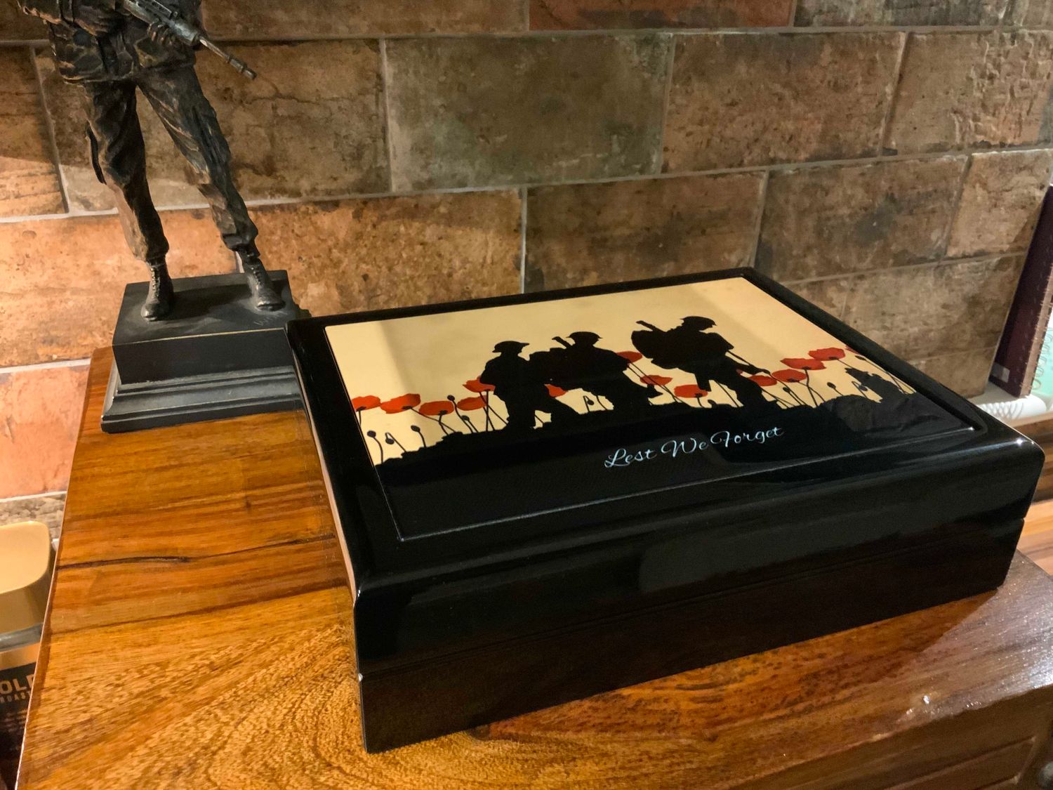 Remembrance Box and Poppy Box Exclusive and Premium Military Medals Box,