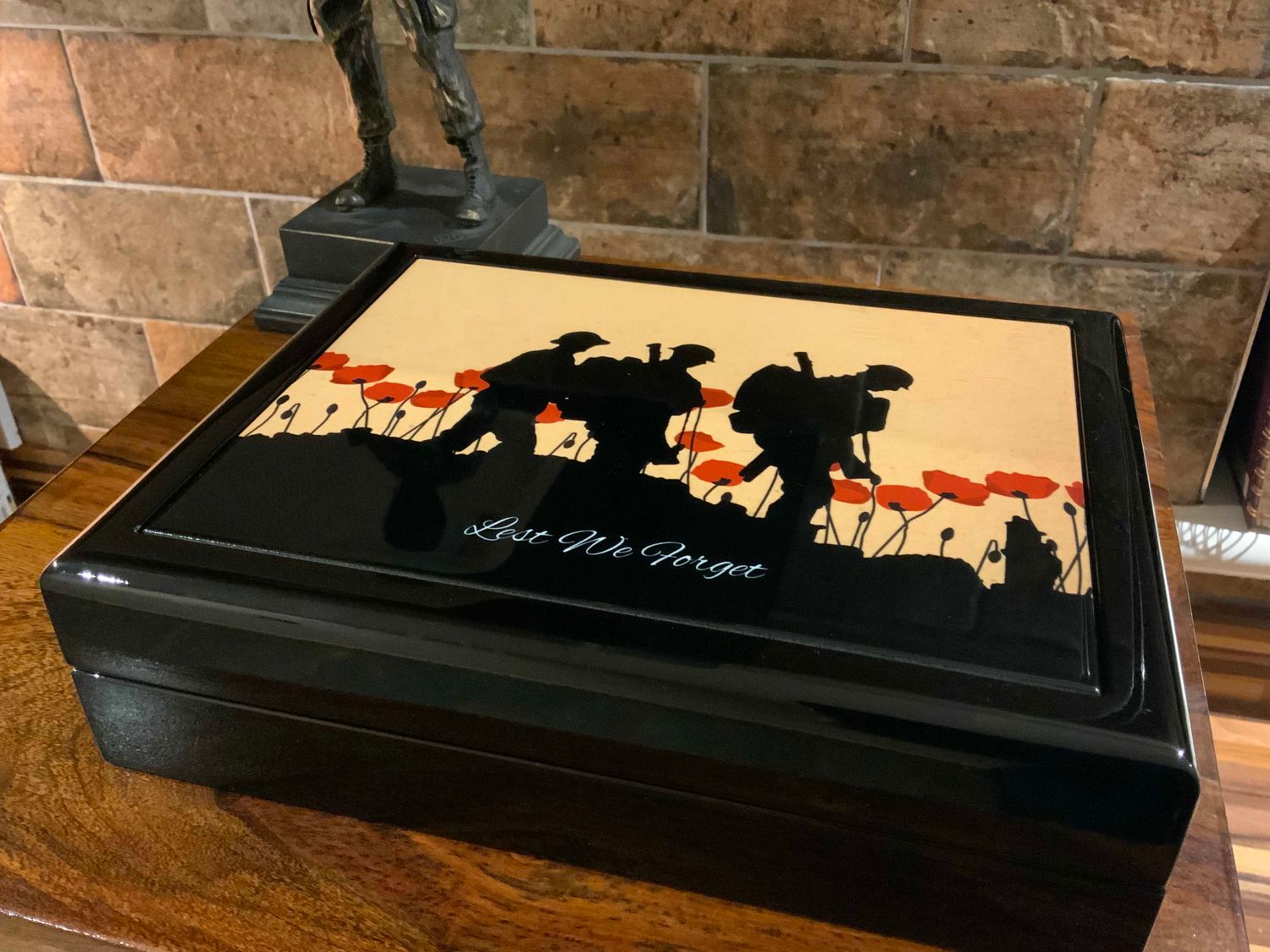 Remembrance Box and Poppy Box Exclusive and Premium Military Medals Box,