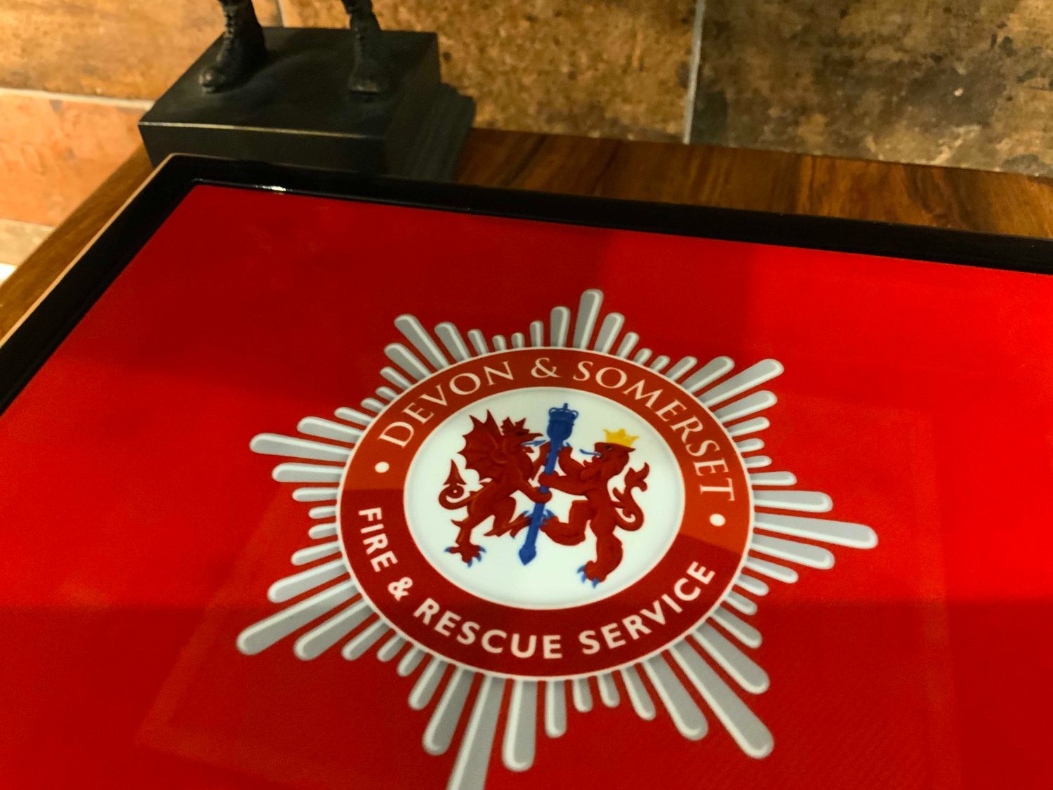 Devon and Somerset Fire Service Exclusive and Stunning Medals Box.