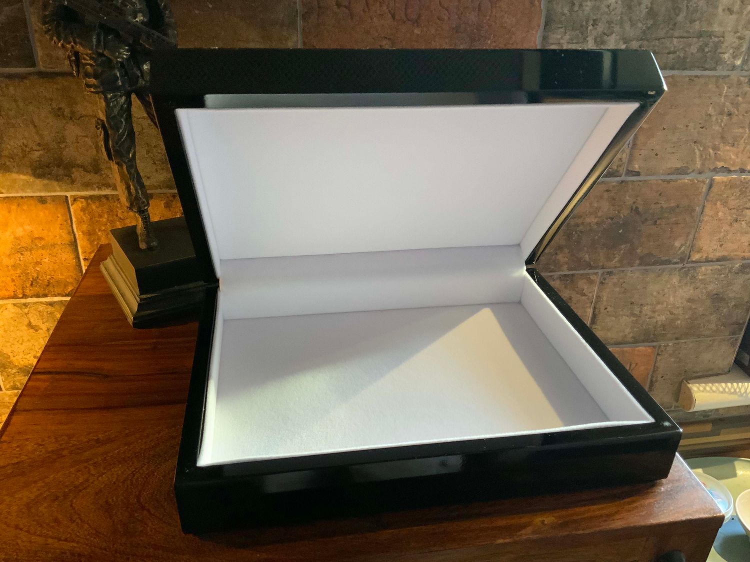 Adjutant General's Corps Premium Military Medals Box, Beautiful wood and Ceramic box, Great Gift box.