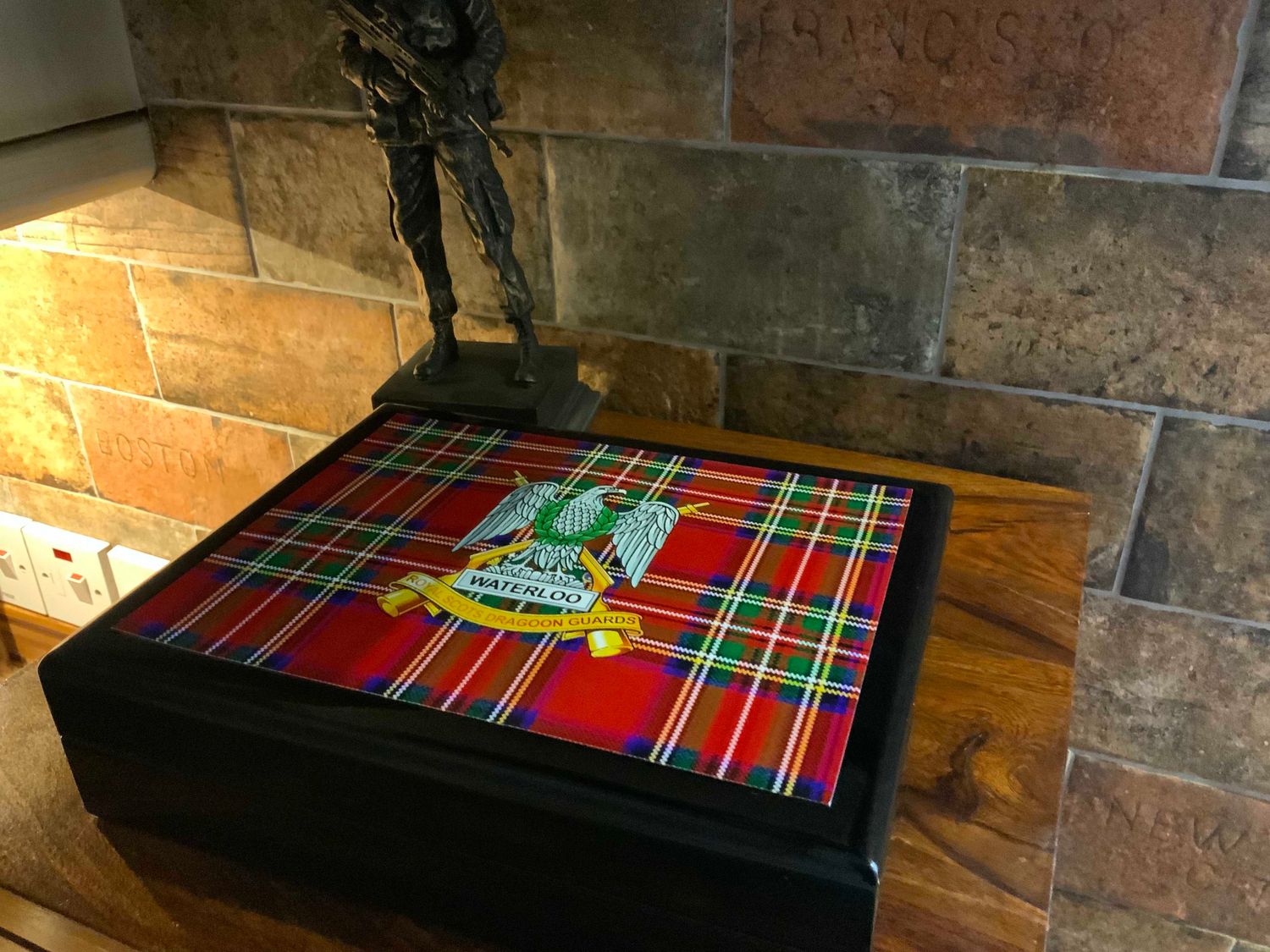 Royal Scots Dragoon Guards Exclusive and Stunning Medals Box.