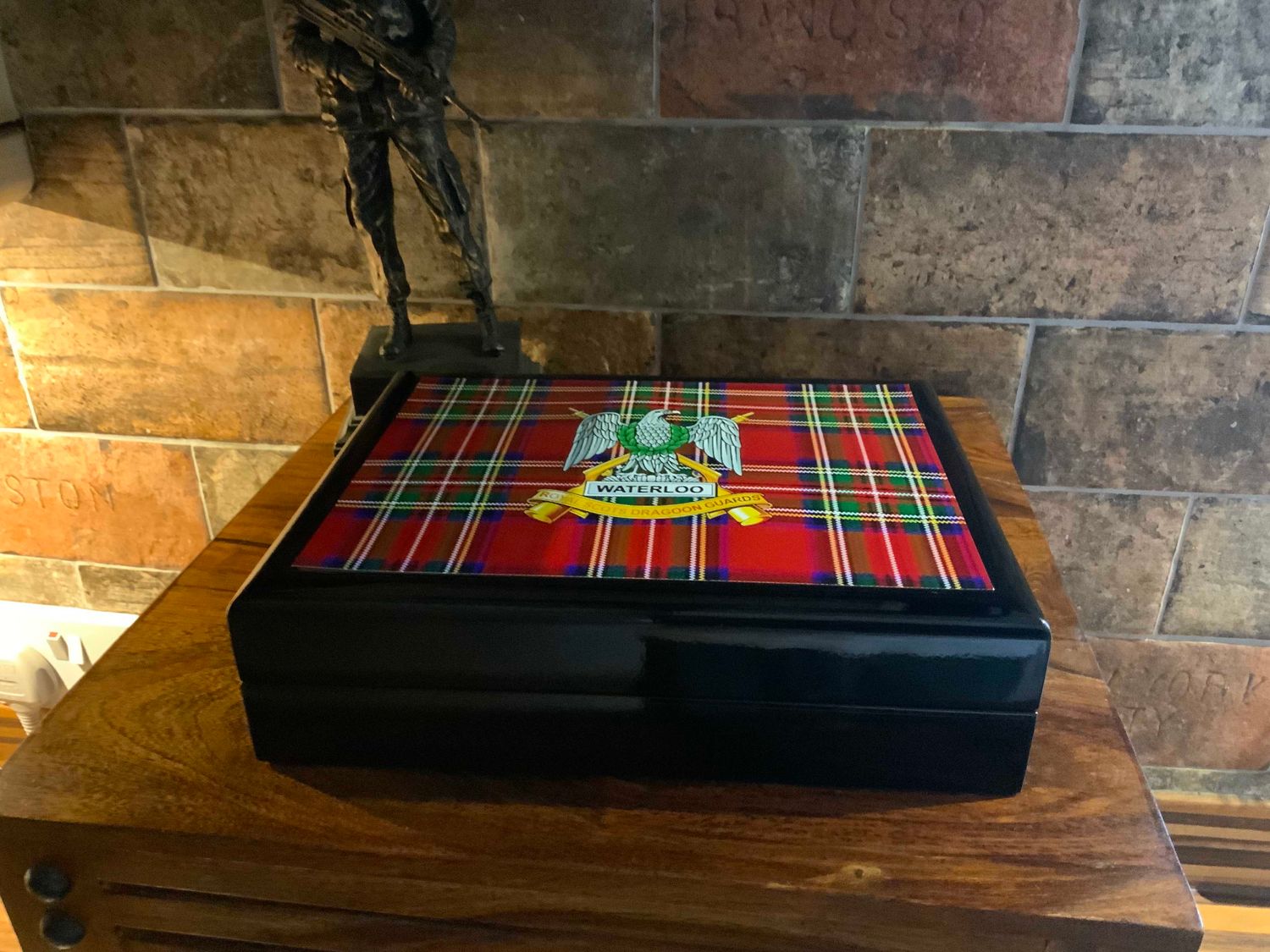 Royal Scots Dragoon Guards Exclusive and Stunning Medals Box.