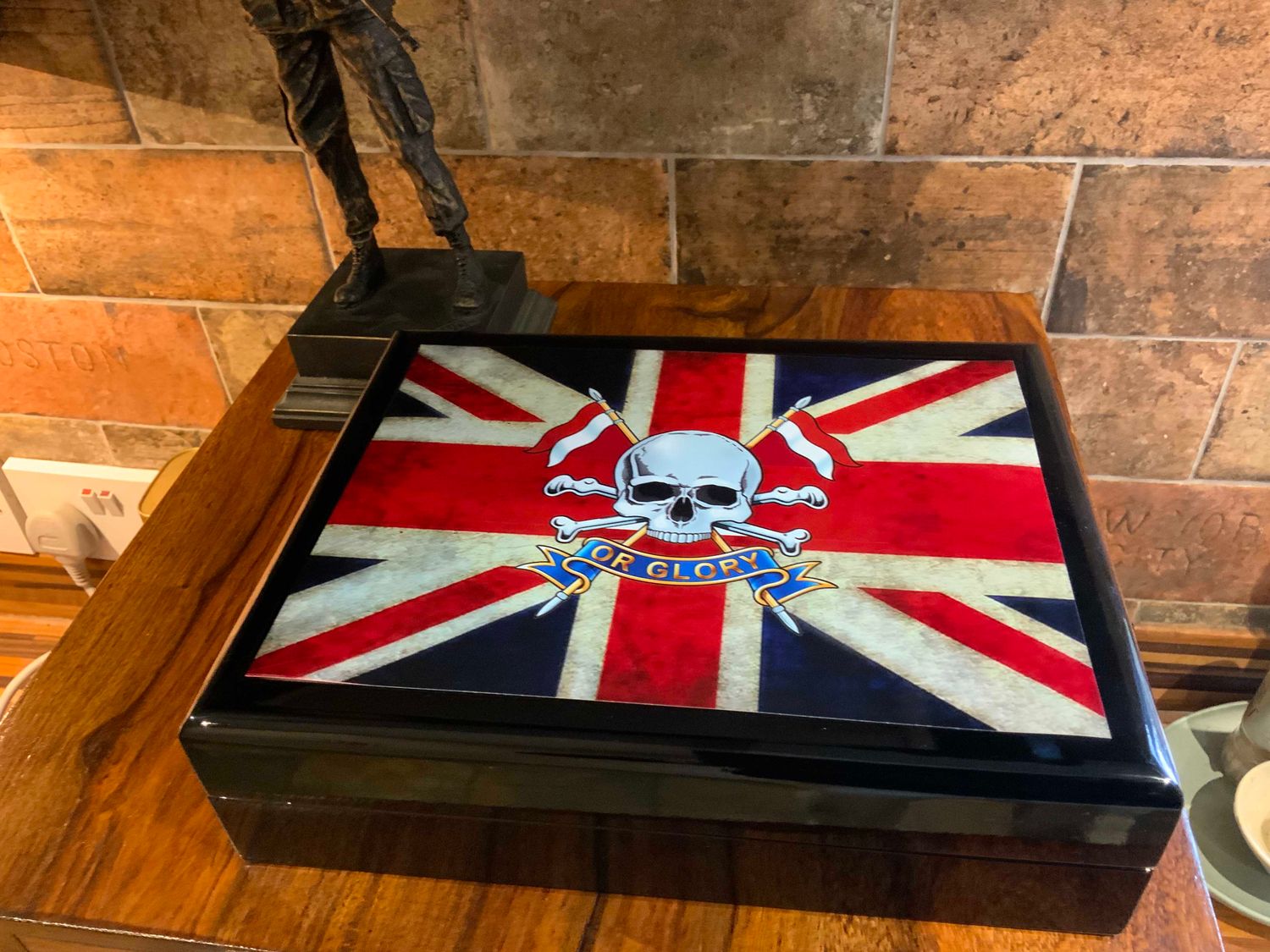 Royal Lancers Exclusive and Stunning Medals Box.
