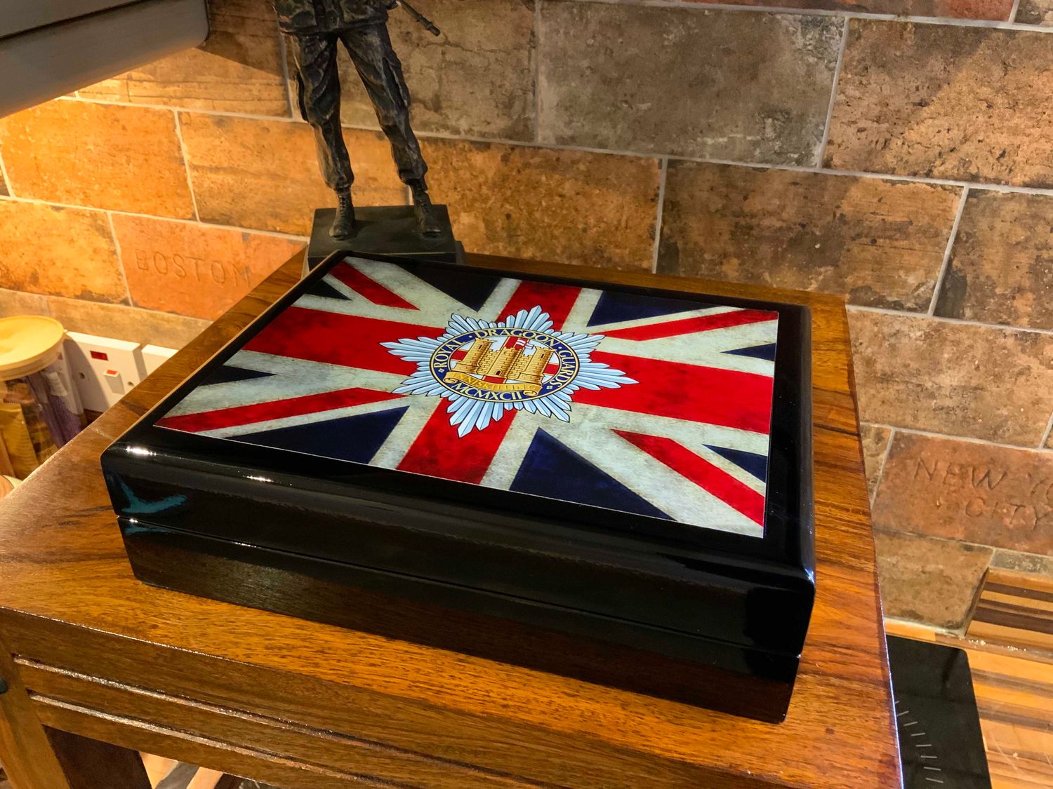 Royal Dragoon Guards Exclusive and Stunning Medals Box.
