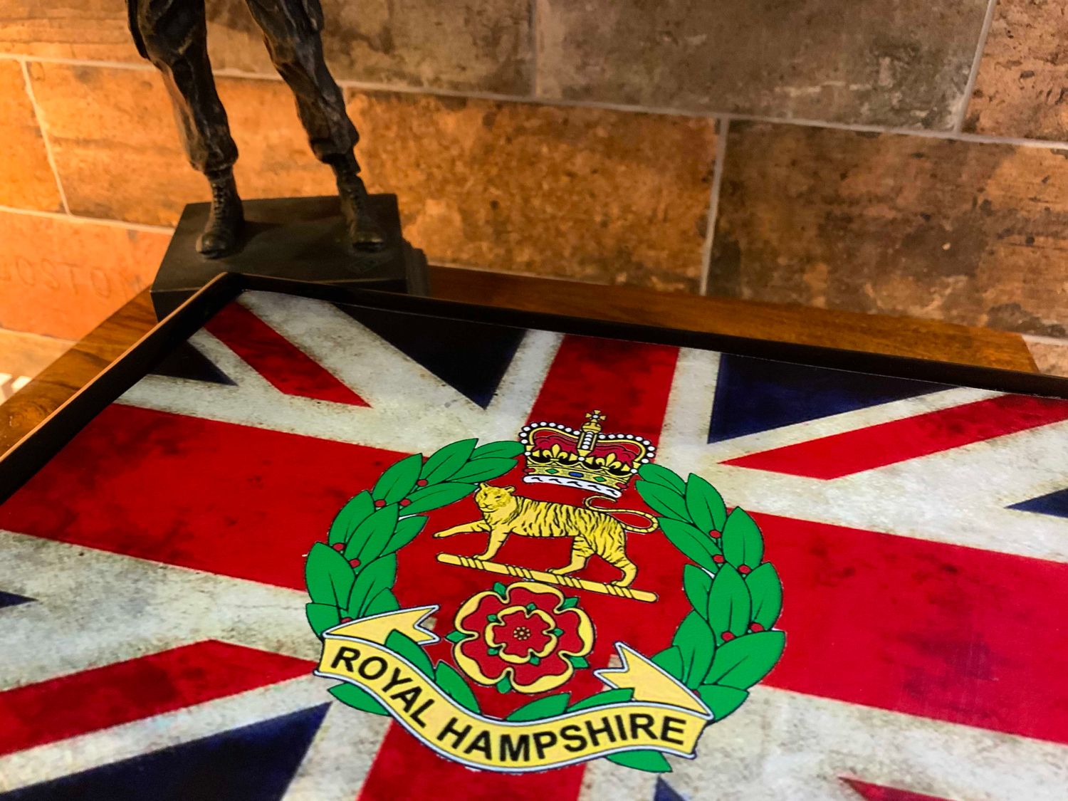 Royal Hampshire Regiment Exclusive and Stunning Medals Box.