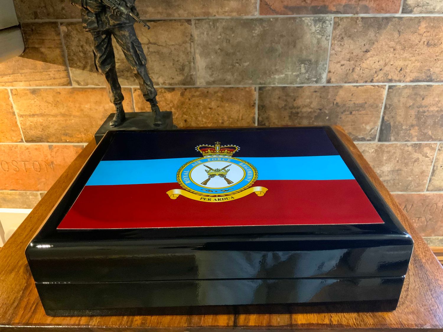 RAF Regiment, Premium Military Medals Box, Great Military Keepsake Box