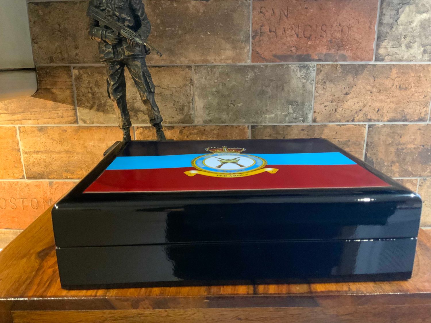 RAF Regiment, Premium Military Medals Box, Great Military Keepsake Box