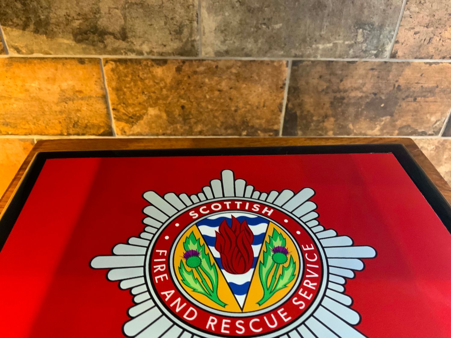 Scottish Fire and Rescue Service Exclusive and Stunning Medals Box.