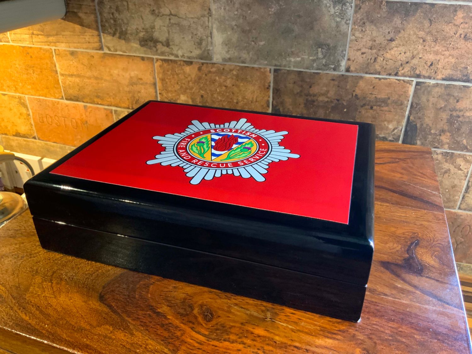 Scottish Fire and Rescue Service Exclusive and Stunning Medals Box.