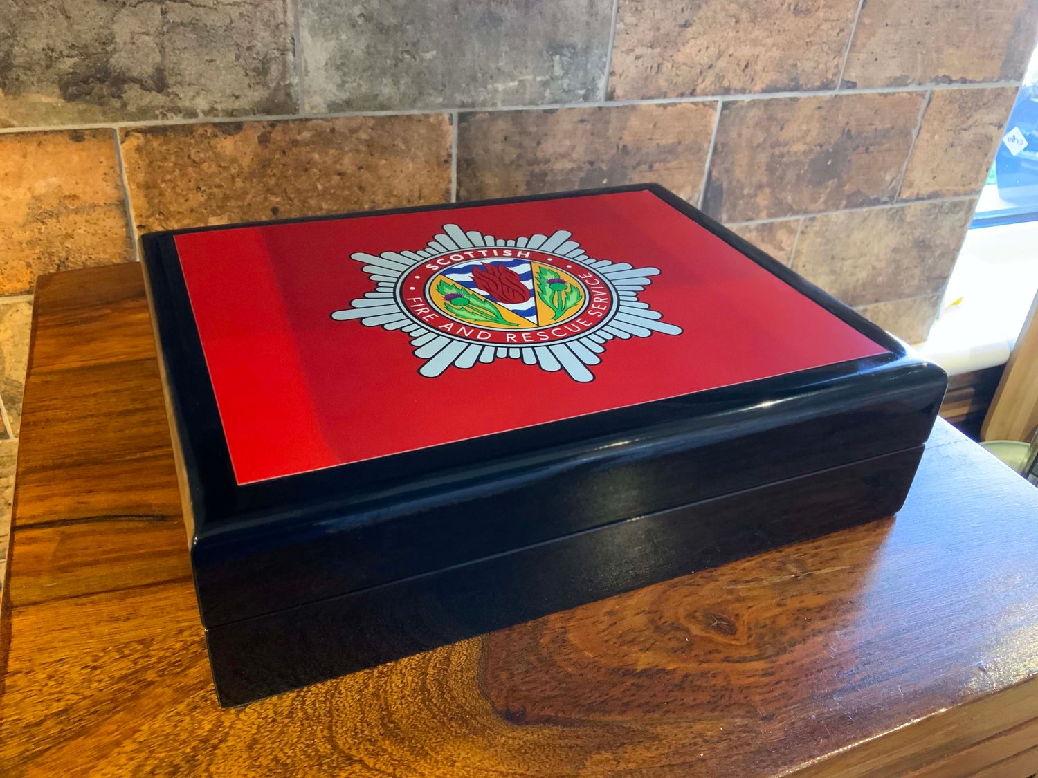 Scottish Fire and Rescue Service Exclusive and Stunning Medals Box.