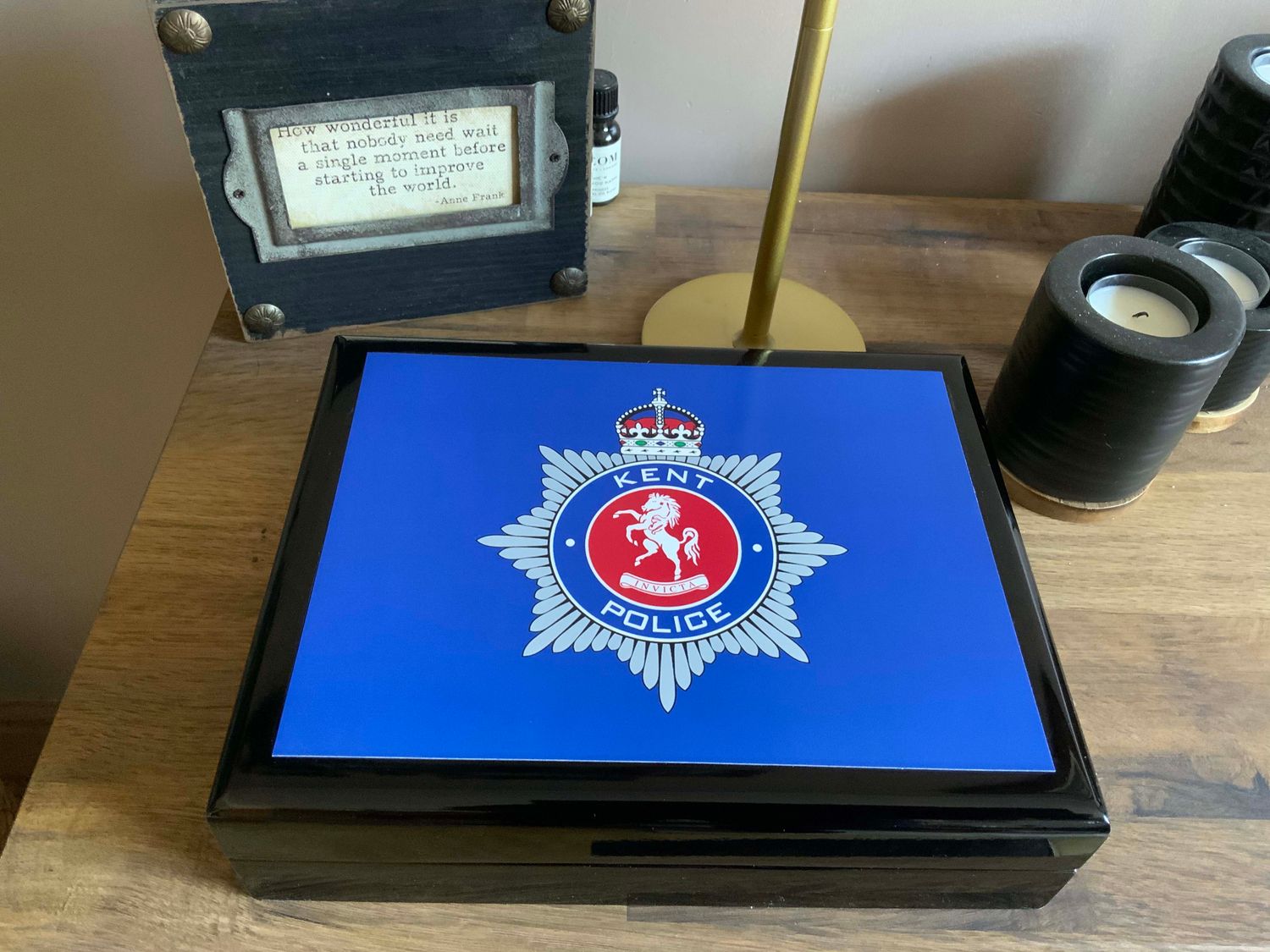 Kent Police Service Exclusive and Stunning Medals Box.