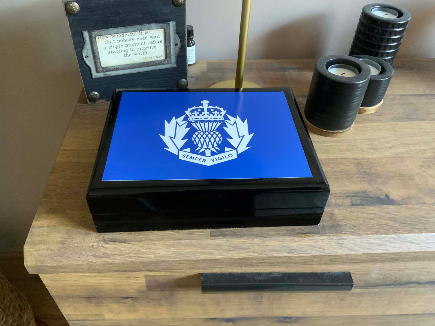 Scotland Police Service Exclusive and Stunning Medals Box.