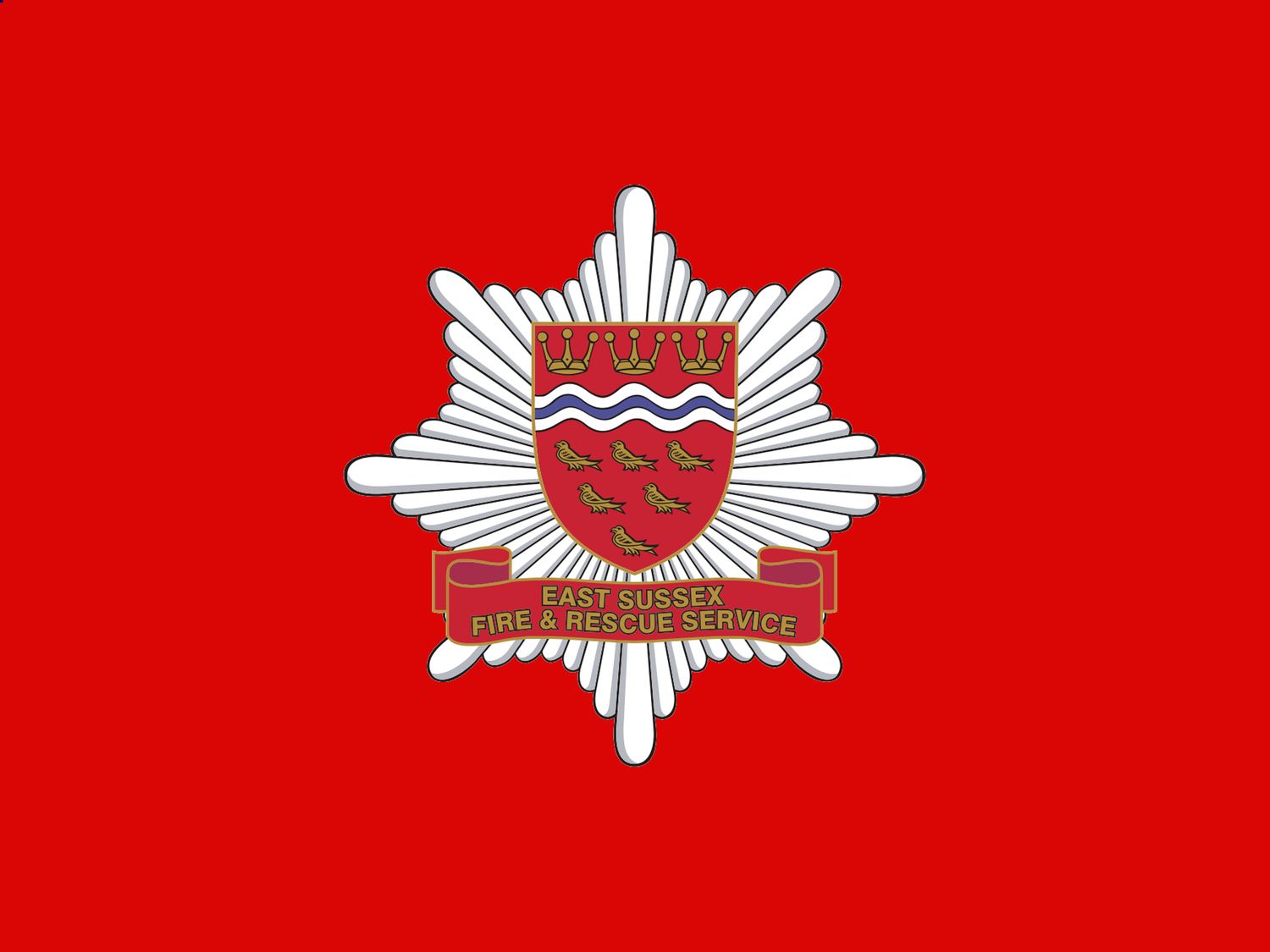 East Sussex Fire and Rescue Service Exclusive Medals Box.