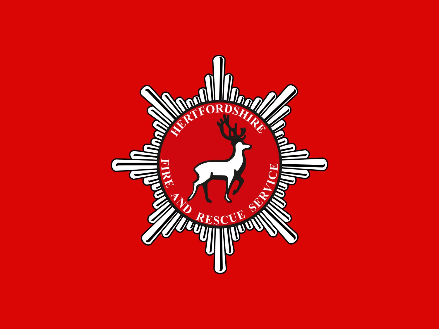 Hertfordshire Fire and Rescue Service Exclusive Medals Box.