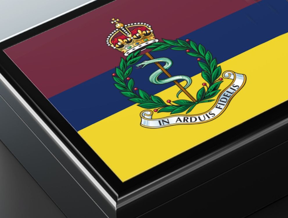 Royal Army Medical Corps, RAMC Premium Medals Box. Makes the prefect Gift!