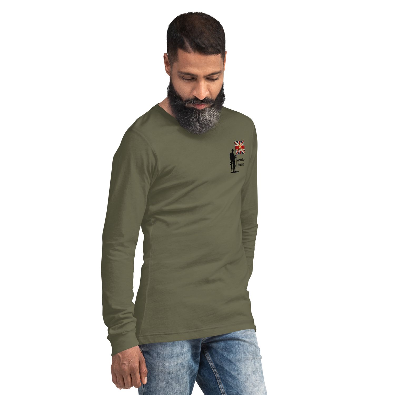 Warrior Spirit Premium Long Sleeve Tee Shirt