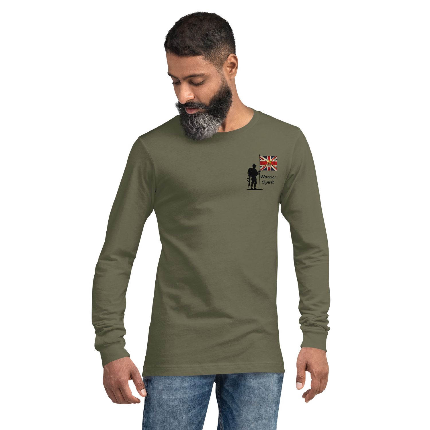 Warrior Spirit Premium Long Sleeve Tee Shirt
