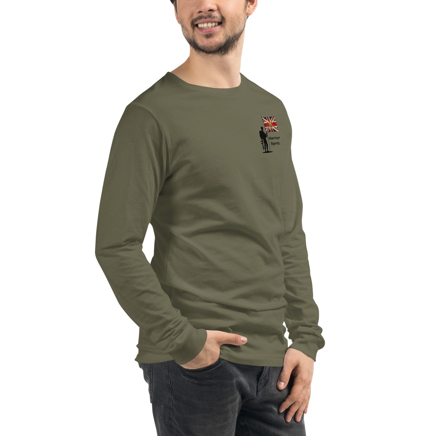 Warrior Spirit Premium Long Sleeve Tee Shirt