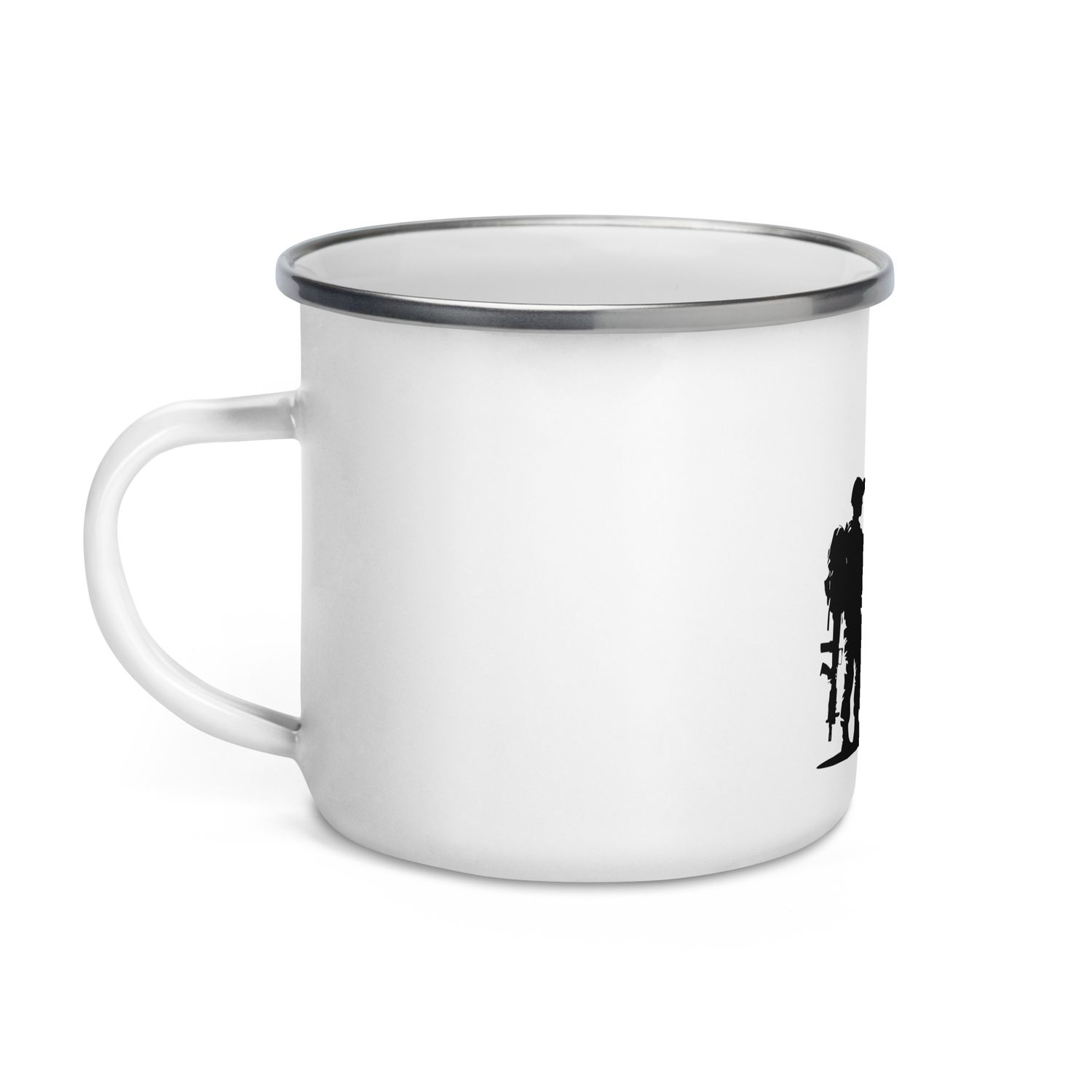 Warrior Spirit Enamel Coffee Mug