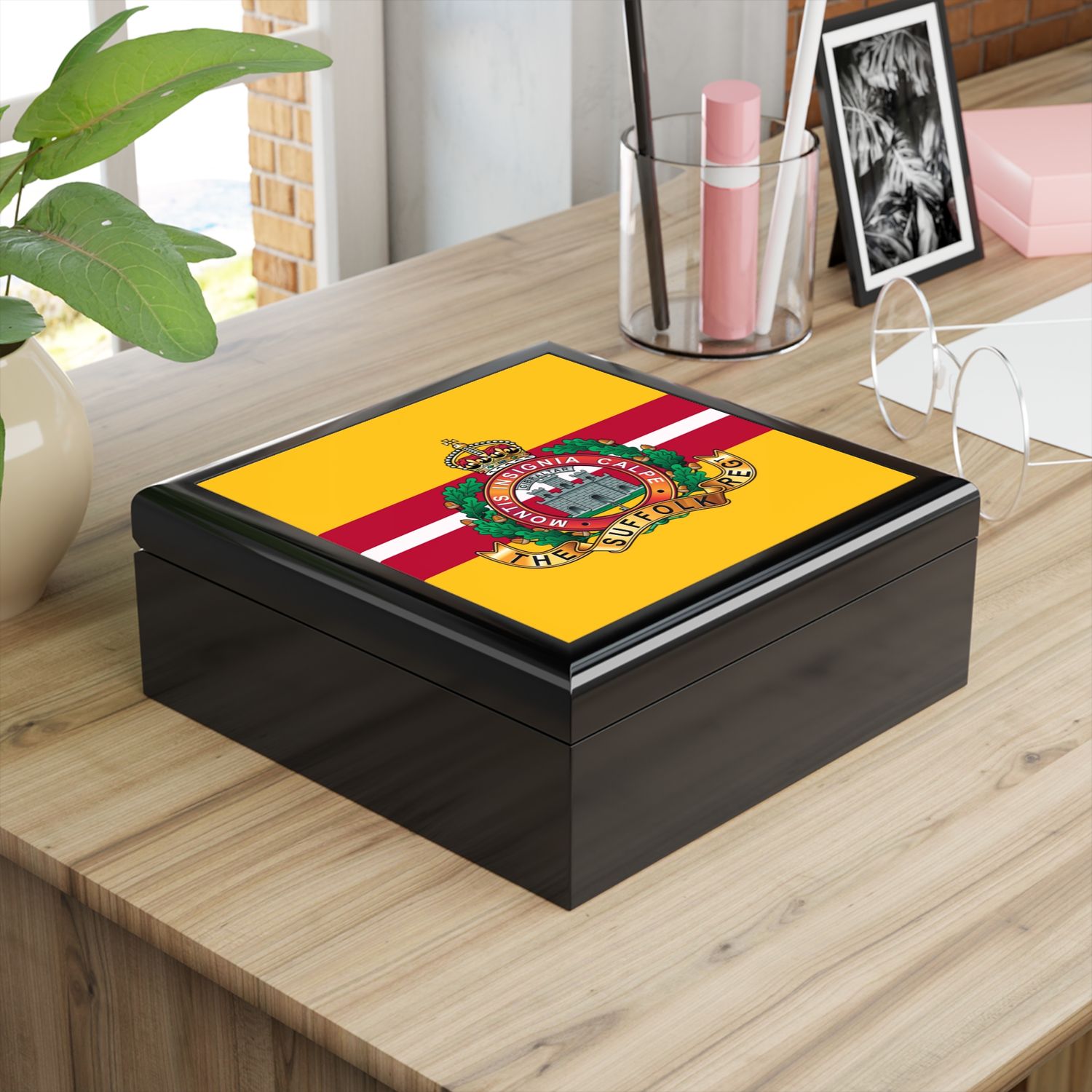 The Sussex Regiment Military Medals Box